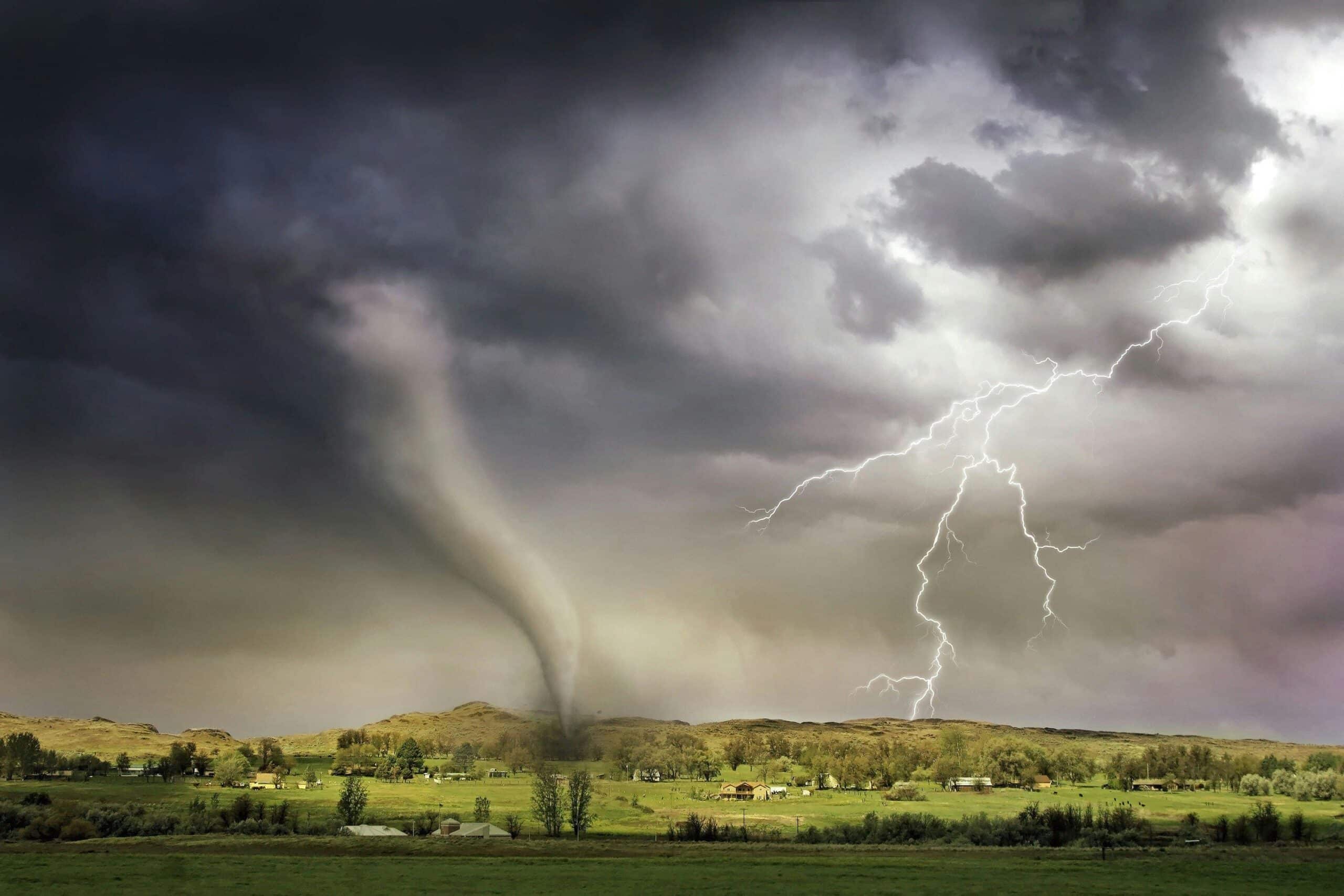 severe convective storm rural area